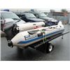 Image 1 : 380 Quicksilver inflatable raft with outboard