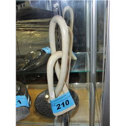 Hand crafted stone carved sculpture
