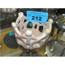 Hand crafted stone carved sculpture