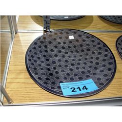 Hand crafted stone carved decorative plate