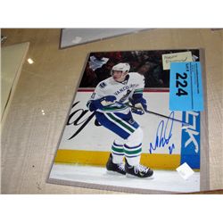 Signed mason raymond hockey photo
