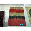 Image 1 : Small hand woven wool throw rug
