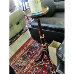 Mahogany finished wine table