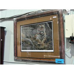 Framed LEP by Robert Bateman