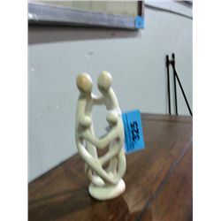 Hand crafted stone carved sculpture