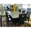 Image 1 : Contemporary dining room table with one leaf wine