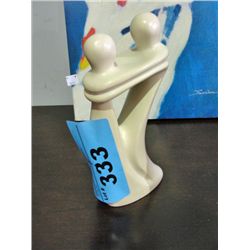 Hand crafted stone carved sculpture