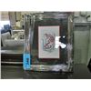 Image 1 : Framed west coast native print titled salmon eagle