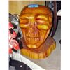 Image 1 : Large wood carved skeleton