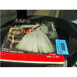 1953 life magazine with queen elizabeth the 2nd