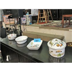 6pc royal worchester fine porcelain serving dishes