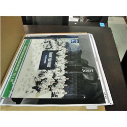 Folder full of posters of vancouver canucks