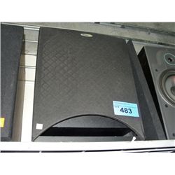 Velodyne CHT powered home audio sub woofer