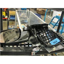Pair of truck electric powered side mirrors