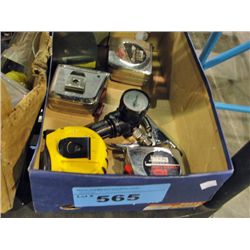 Box of tape measures