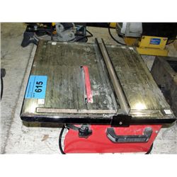 Tile cutting saw