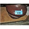 Image 1 : Large brown porcelain insulator