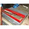 Image 1 : Grey metal toolbox and contents