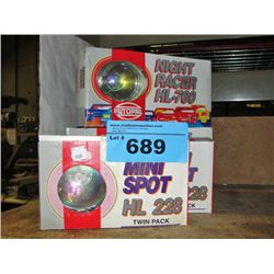 4 boxes of autopal night racer automobile light s