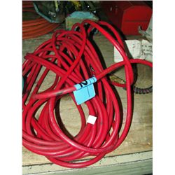Red airline hose