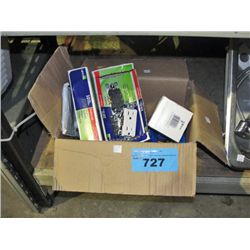 Box of electrical outlets and covers