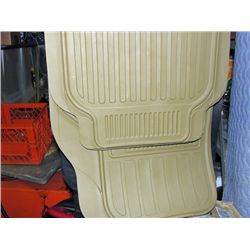 Set of rubberqueen automobile floor mats