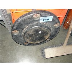 Round 4wheel barrel dolly