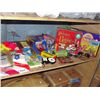 Image 1 : Shelf lot of assorted toys and games
