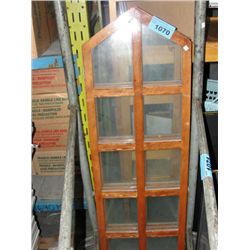 3 wood framed windows