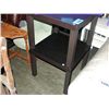 Image 1 : Pair of black ikea end tables