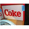 Image 1 : Tin enjoy coca cola advertisment sign