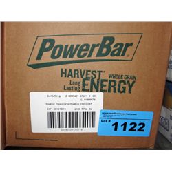 One box of powerbar harvest whole grain energy bar