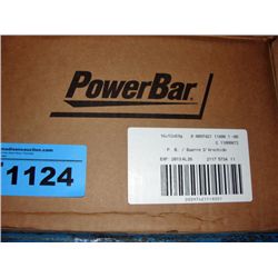 One box of power bars - black logos