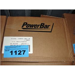 One box of power bars - black logos