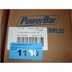 One box of power bar protein plus power bars