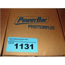 One box of power bar protein plus power bars