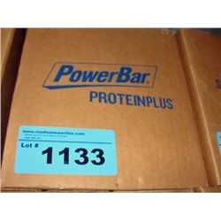 One box of power bar protein plus power bars