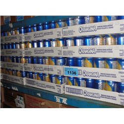 41 24packs of orangina orange drink