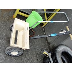 Lime or seed spreader