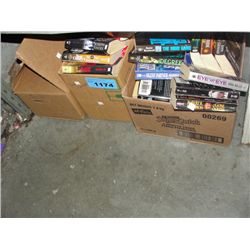 3 boxes of hard cover and paper back novels