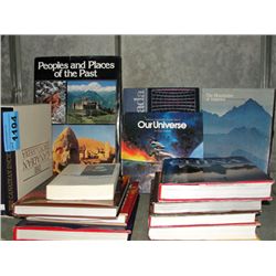 Shelf lot of hard cover collectors books