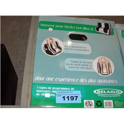 Relaxus foot bliss massager