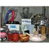 Image 1 : Shelf lot of kitchenwares and misc