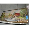Image 1 : Framed petite point picture