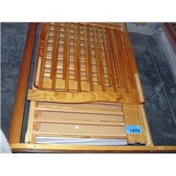 Childs wooden crib - condition unknown