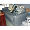 Image 1 : Grey upholstered fabric sofa