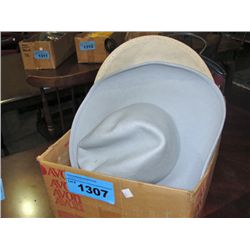 Box of vintage hats
