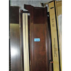 King size bed parts; headboards, rails, slats etc