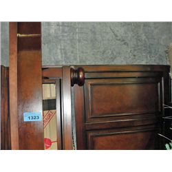 Lot of new queen size bed parts; headboard foot