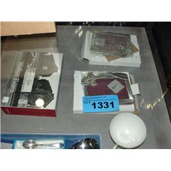 Lot of picture frames, serving spoons, etc